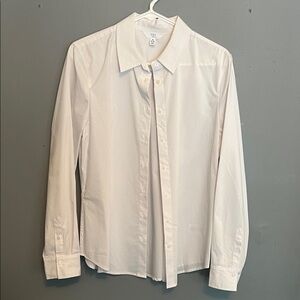 NWOT Classic White Women’s Button Down